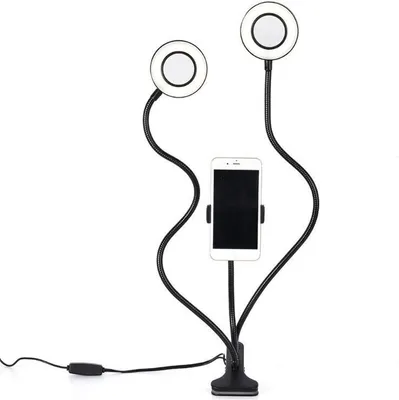 Obrázek produktu pro Grundig ED-95927: držák na telefon 2 v 1 se dvěma kroužky