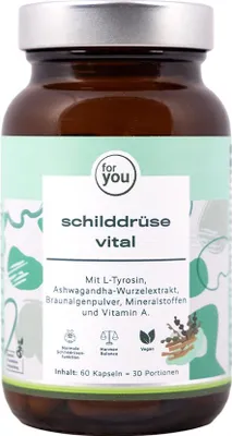 Produktbild von for you schilddrüse vital