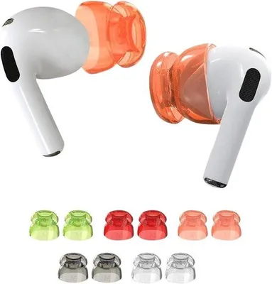 Immagine prodotto di Custodie in silicone per AirPods 1/2/3 e AirPods Pro - Accessori per auricolari morbidi