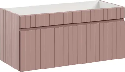Immagine prodotto di Mobile Bagno Sotto Lavabo 100 Cm Color Rosa Antico