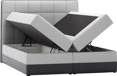 Obrázek produktu pro Boxspring postel design dvoulůžkový hotel moderní postel ložnice postele čalouněná postel