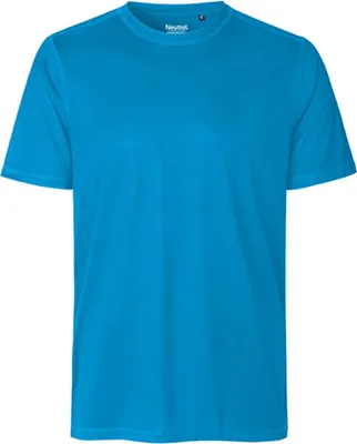 Produktbild von Neutral R61001 | Herren Shirt,  Performance T-Shirt, 100 % recycelter Polyest - Farbe: Sapphire - Größe: 3XL