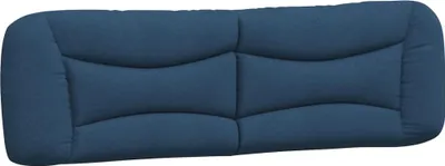 Produktbild von vidaXL Kopfteil-Kissen "Hvar" Blau 180 cm Stoff