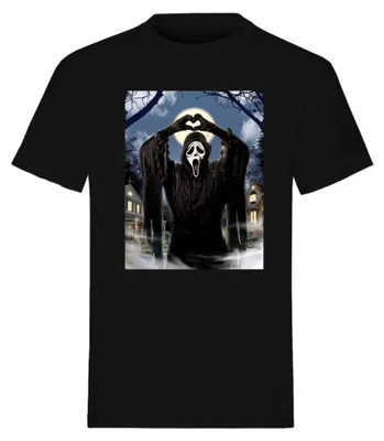Obrázok produktu pre Scream – Výkrik! Tričko Ghost Face Hearts, veľkosť S