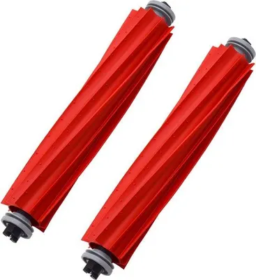 Image de Brosse pour aspirateur robot - Remplacement pour les modèles S7, S7+, S7 MaxV, S7/T7S/T7S Plus - Compatible avec les aspirateurs robots Xiaomi - Brosse en caoutchouc de remplacement - Brosse principale
