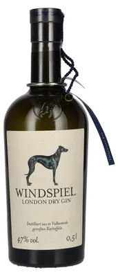 Produktbild von Windspiel Windspiel Premium Dry Gin 47% vol NV Gin ( 1 x 0.5 L )