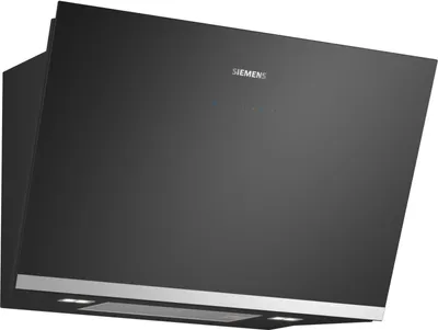 Produktbild von Siemens LC81JAN60, iQ500, Umluft-Wandhaube, 80 cm, Klarglas schwarz bedruckt