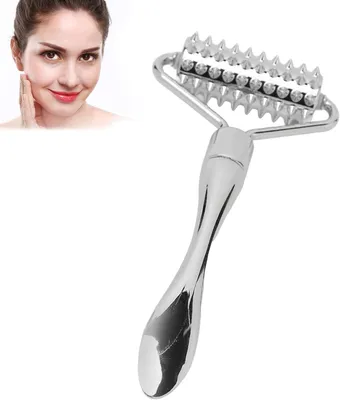 Produktbild von Massage roller für Gesicht und Körper, Metall, für Entspannung