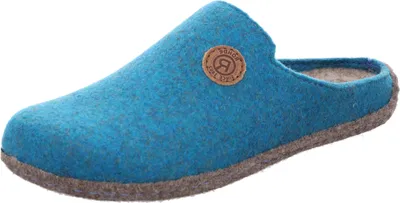 Produktbild von Rohde Damen Pantoffel Hausschuh Filz Follonica 7032, Größe:41 EU, Farbe:Türkis