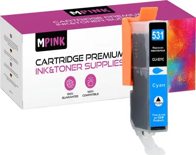 Produktbild von Druckerpatronen für Canon CLI-531XL Cyan TS8750 TS8751