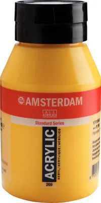 Immagine prodotto di Amsterdam Serie Standard flacone di colore acrilico 1000 ml giallo azo medio 269