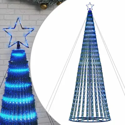 Productafbeelding van LED kerstboom, 1028 LED's, blauw, 403 cm