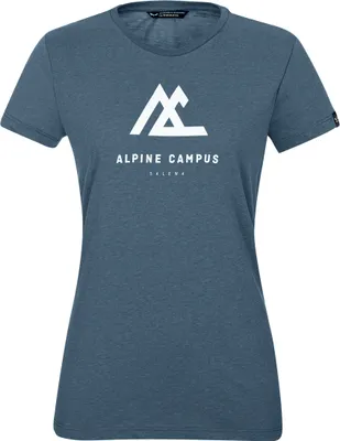 Image de T-shirt Frames Dry pour femmes - Salewa, Couleur:3986 premium navy melange, Taille:IT 40 / DE 34