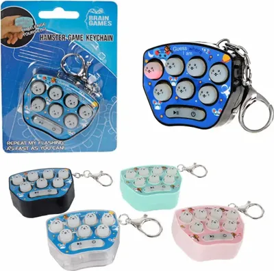 Obrázok produktu pre Hry na mozog Hamster Game prívesok na kľúče