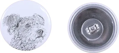Produktbild von Pumi - einzigartige Hund-Ohrringe, Ihr Haustier als Schlüsselanhänger, Eigenmarke Art-Dog