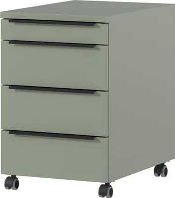 Produktbild von Rollcontainer, taupegrün, MEMPHIS-01