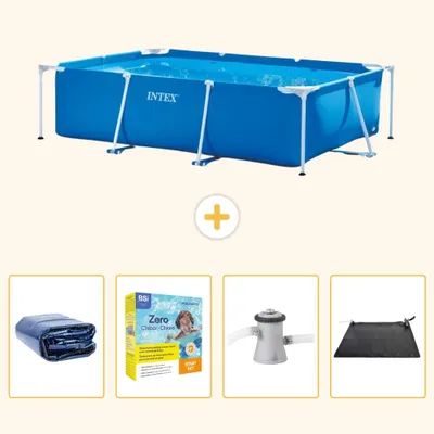 Produktbild von Rechteckiger Frame Pool - 260x160x65 cm - 5-teilig SCB11