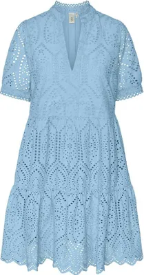 Produktbild von Yas Holi Kurzarm Midi-kleid Blau L Frau Blau L