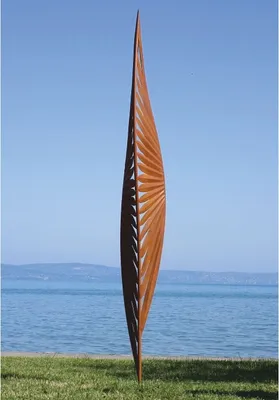 Produktbild von Casa Padrino Luxus Garten Deko Stahl Skulptur Rost H. 300 cm - Garten Skulpturen