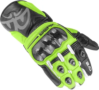 Produktbild von Berik 2.0 ST Motorradhandschuhe, gelb/schwarz, 3XL