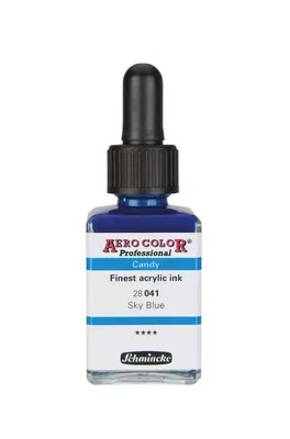 Produktbild von Schmincke Aero Color Sky Blue 28ml Candy-Farben 28 041 023