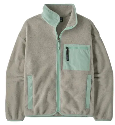 Produktbild von Patagonia Damen Synch Fleece Jacke Oatmeal Heather w/Thin Ice : M Größe: M