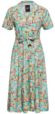 Produktbild von Queen Kerosin Swing Kleid - Vintage Summer XS