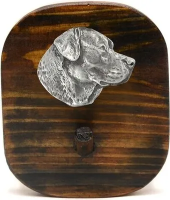 Image de Labrador Retriever - Porte-laisse, porte-médaille pour chien, crochet à clés de la marque Art-Dog