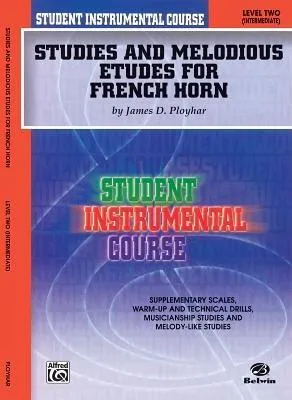 Produktbild von Studies and Melodious Etudes for French Horn, Level 2