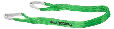 Hebeband 2t x 4m, 60 mm, Polyester, Grün
