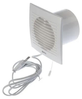 Immagine prodotto di Ventilatore da parete per bagno - Aspiratore da bagno 100 mm silenzioso - Bianco - Ø 100 mm - 100 m³/h