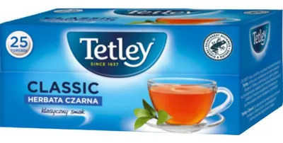 Zdjęcie produktu dla Herbata Tetley Classic Czarna 25 torebek x 1,5g