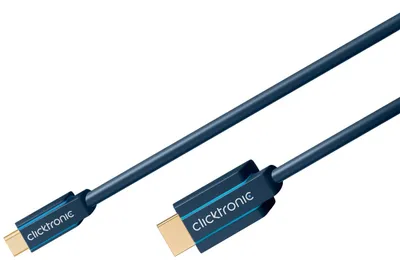 Image de clicktronic câble adaptateur USB-C vers HDMI 1 m (boîte de 1)