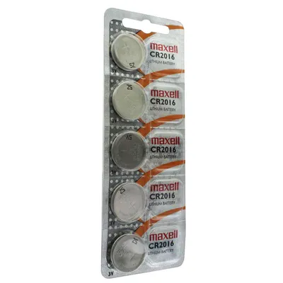 Produktbild von CR2016 Lithium Knopfzelle IEC CR2016 im 5er Pack