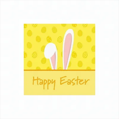 Produktbild von Paper + Design PAPER + DESIGN Lunch Serviette Happy Easter 33x33cm