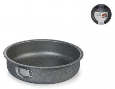 Immagine prodotto di H&H Tortiera Antiaderente Stone Grigio Cm 24