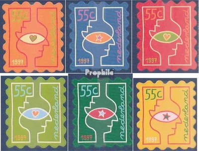 Produktbild von Briefmarken Niederlande 1997 Mi 1635-1640 (kompl.Ausg.) postfrisch Dezembermarken