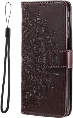 Produktbild von König Design Hülle kompatibel mit Xiaomi Redmi Note 11 Pro / Note 11 Pro+ 5G Kunstleder Handyhülle - Handy Case Braun