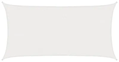 Image de vidaXL Tente d'ombrage blanche 2,5 x 6 m en HDPE