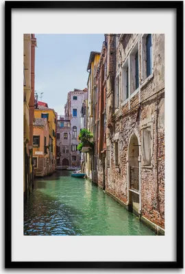 Produktbild von Bild - Bilderrahmen - 40 cm x 60 cm - MDF - Rahmen - Wandkunst - Venedig Italien