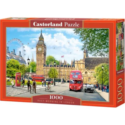 Obrázok produktu pre Puzzle 1000 dielov Rušné ráno v Londýne 104963 Castorland