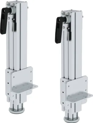 Produktbild von Günzburger Steigtechnik Tankwagenleiter 2x Spindelwinden - 301310