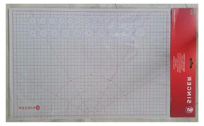 Produktbild von SingerCatania Schneidematte für Patchwork, doppelseitig, selbstheilend, A3, 31 x 46 cm
