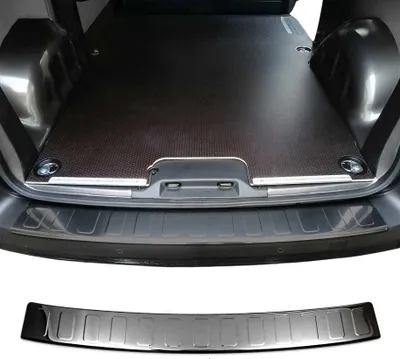 Image de Protection Seuil de Pare-chocs Arriére Pour Peugeot Expert 2016-2024 L1-L2 Acier