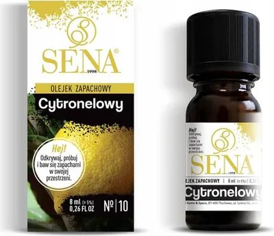 Image de Sena Huile de parfum 8 ml Citronnelle Rafraîchissante