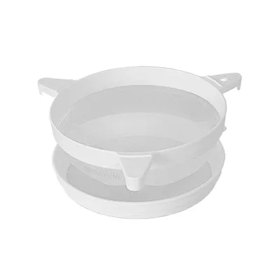 Produktbild von Honigdoppelsieb, Kunststoff, Ø 23 cm, feste Auflagebügel