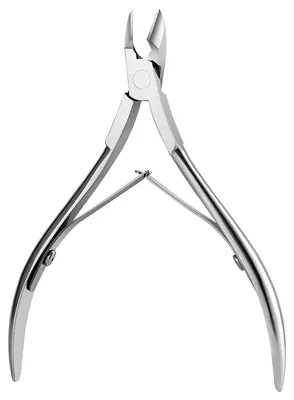 Produktbild von Nagelhautzange Nagelhautschere Nagelhautentferner - Edelstahl - Rostfrei - 10 cm - 8 mm Klinge - Für Hand- und Fußnägel