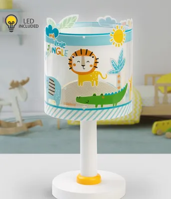 Zdjęcie produktu dla Lampka nocna LED My Little Jungle - Zwierzęta Dżungli dla dzieci