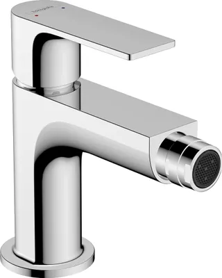 Produktbild von hansgrohe Rebris E Einhebel-Bidetmischer, mit Metall Ablaufgarnitur, Ausladung 120 mm, 72213000