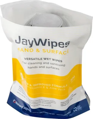 Produktbild von Feuchttücher Wet wipe Hand & Surface für Spender 5544 - 6 x 200 Stück